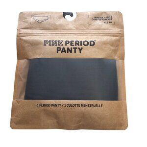 NEW PINK Period Panty Hipster Style Navy Blue Size XL